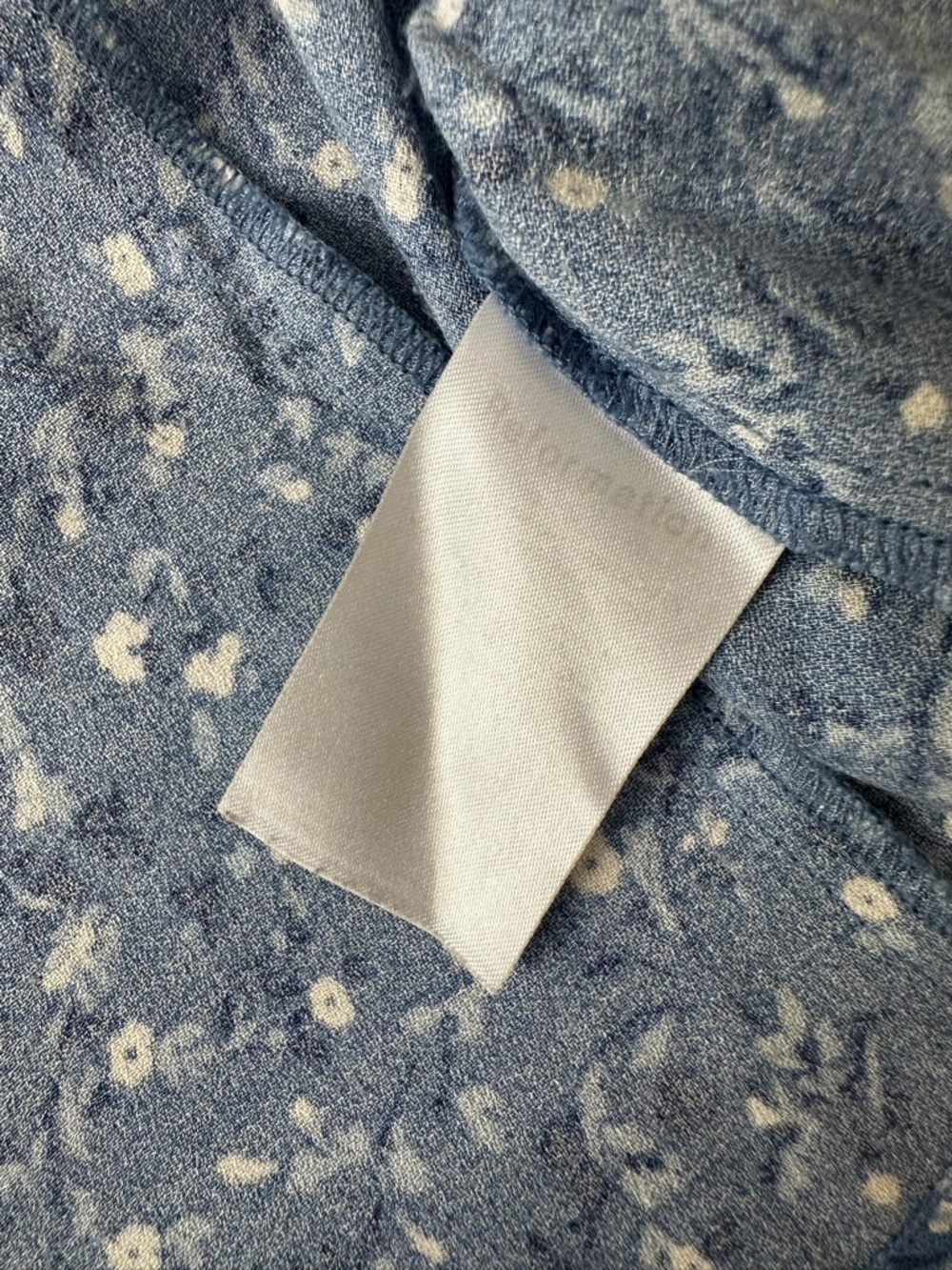 Reformation Baxley Midi Dress Eve Blue Ditsy Floral - Picture 5 of 13